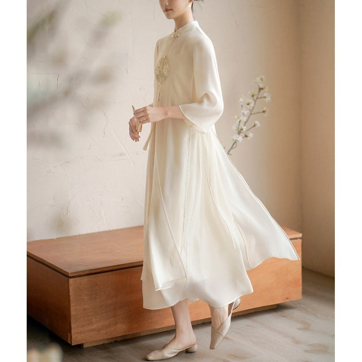 Retro Gentle Zen New Chinese Style Dress