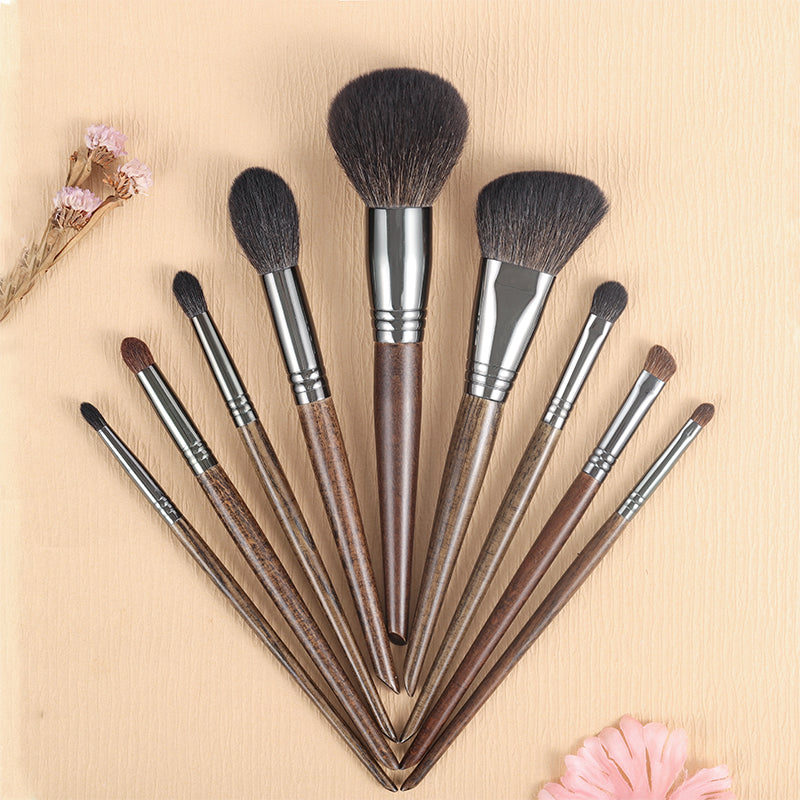 9-Piece Premium Makeup Brush Set