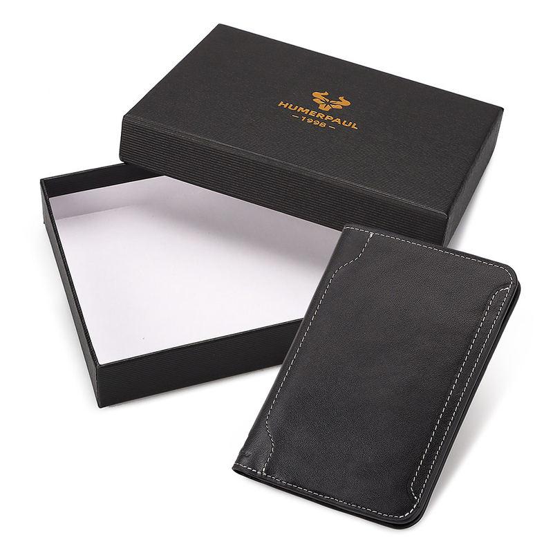 Genuine Leather Passport Holder RFID Blocking Wallet Travel Essentials