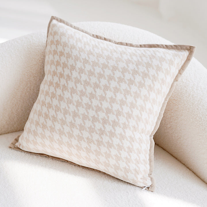 Cream Storm Cute White Pillow Cover