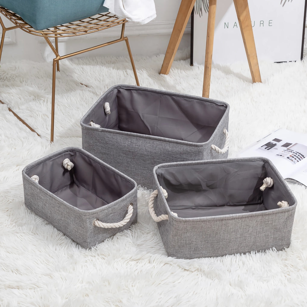 Eco-Friendly Waterproof Folding Laundry Storage Basket