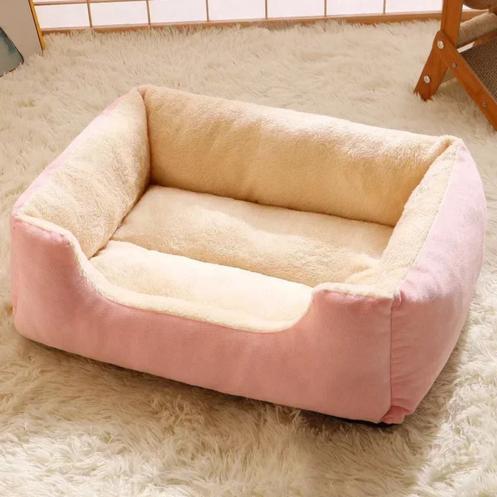 Cozy Plush Cat Bed