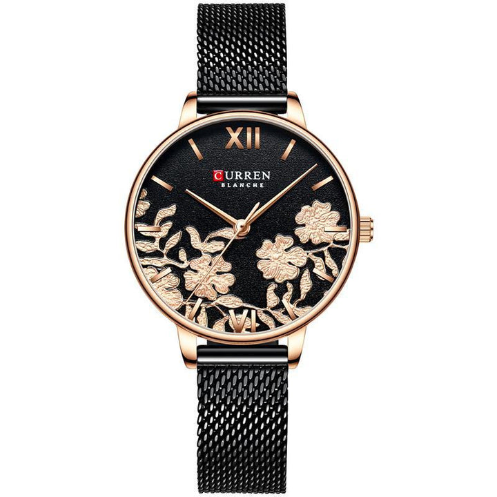 Ladies Waterproof Small Dial Pattern Watch