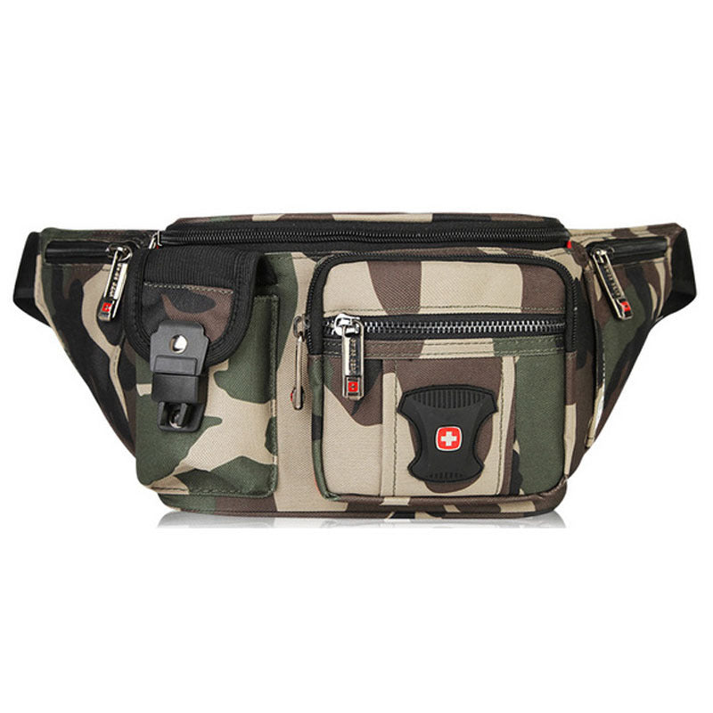 Swiss Army Knife Waist Bag Men's Outdoor Sports Running Mobile Phone Bag