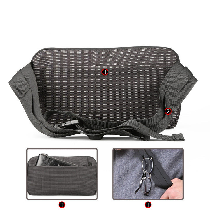 Men's Chest Bag Multipurpose Diagonal Bag Shoulder Bag Wholesale