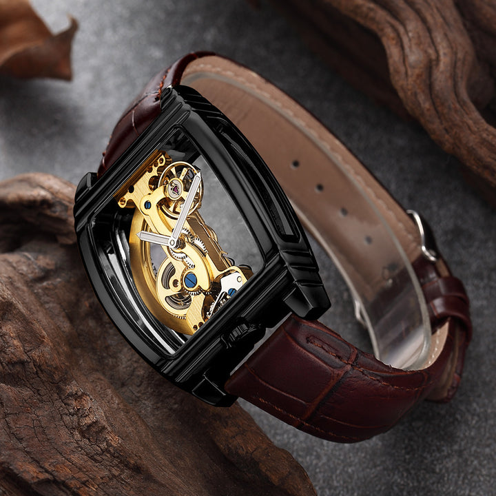 Trendy Fashion Single Bridge Men's Watch