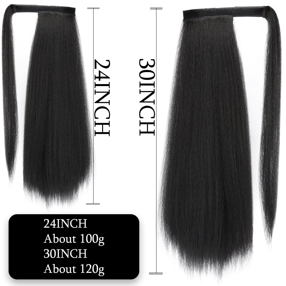 Long Straight Ponytail Hair Extension