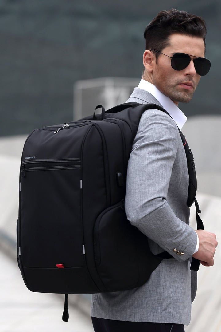 USB Charging Waterproof Large Capacity Business Backpack