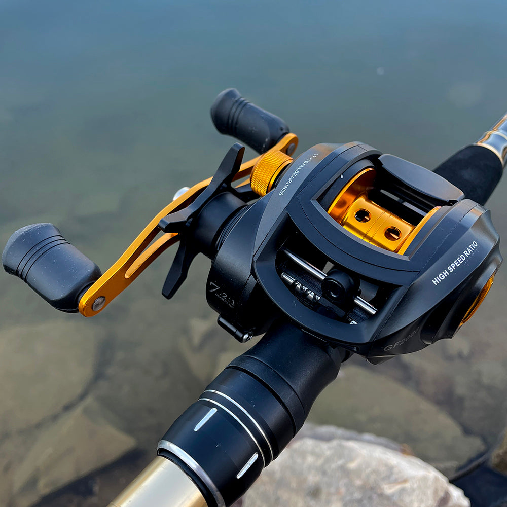 Baitcasting Reel with 8kg Max Drag