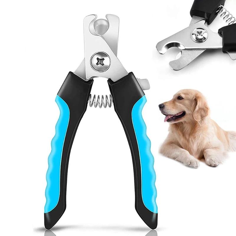 Professional Pet Nail Clipper with Safety Guard for Cats and Dogs