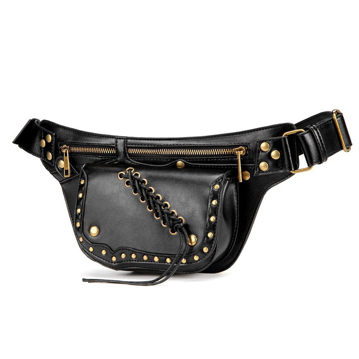 Steampunk One Shoulder Phone Messenger Bag