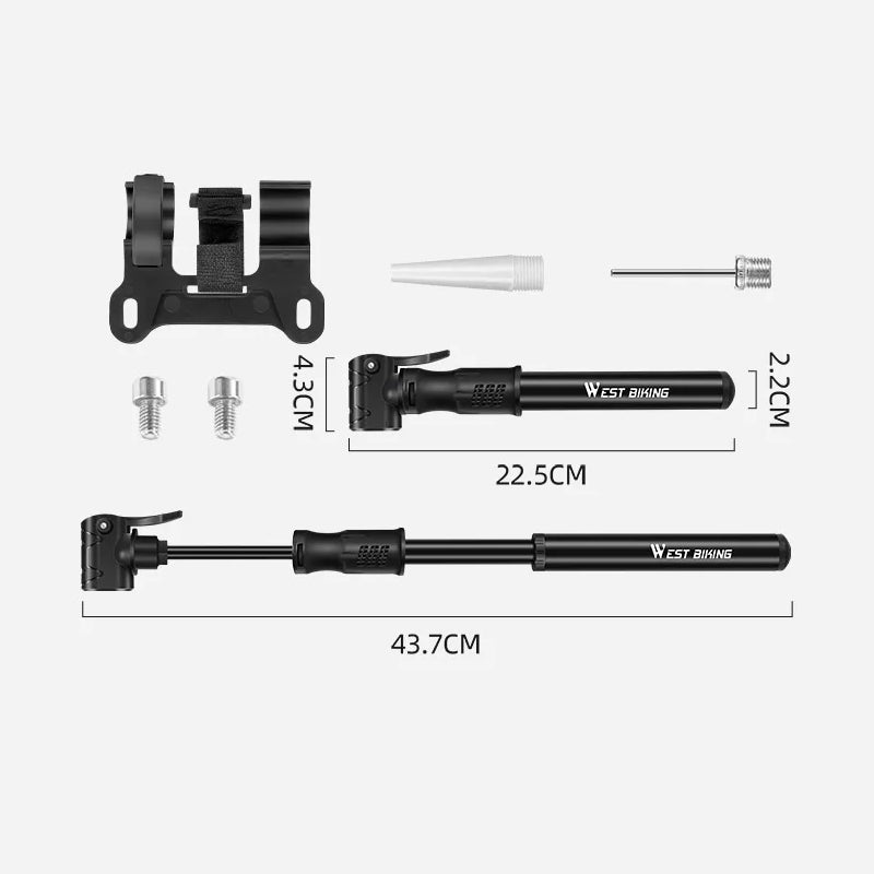 Portable Mini Bike Pump for Easy Inflation