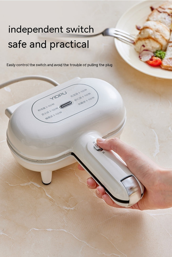 Breakfast Machine Household Small Hot Pressing Sandwich Bread Toaster