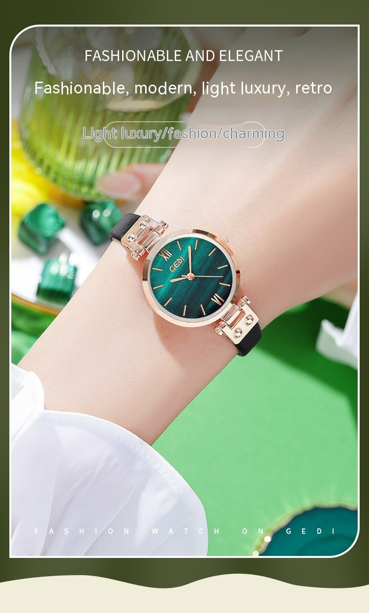 New Art-style Student's Watch Women's Waterproof Watch With Delicate And Small Dial