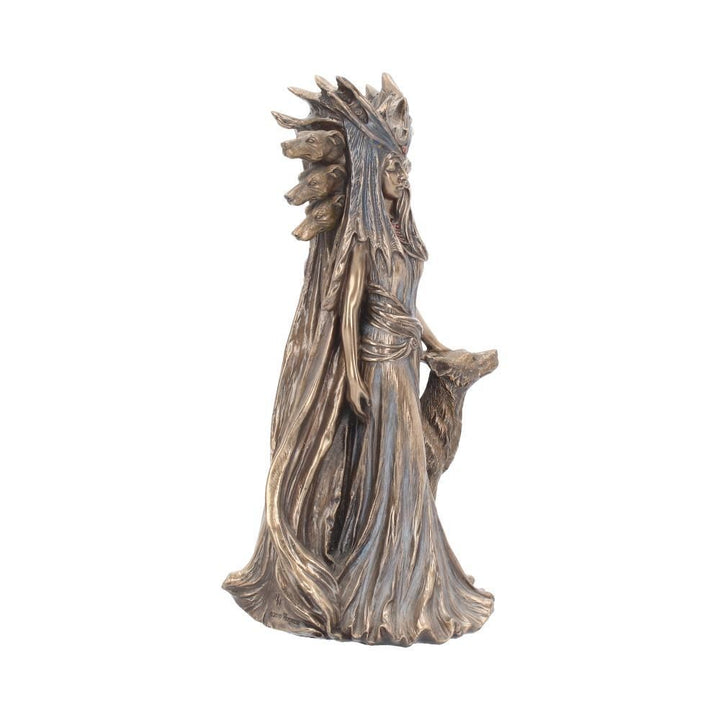 Goddess Statue Hecate And Dog Resin Crafts