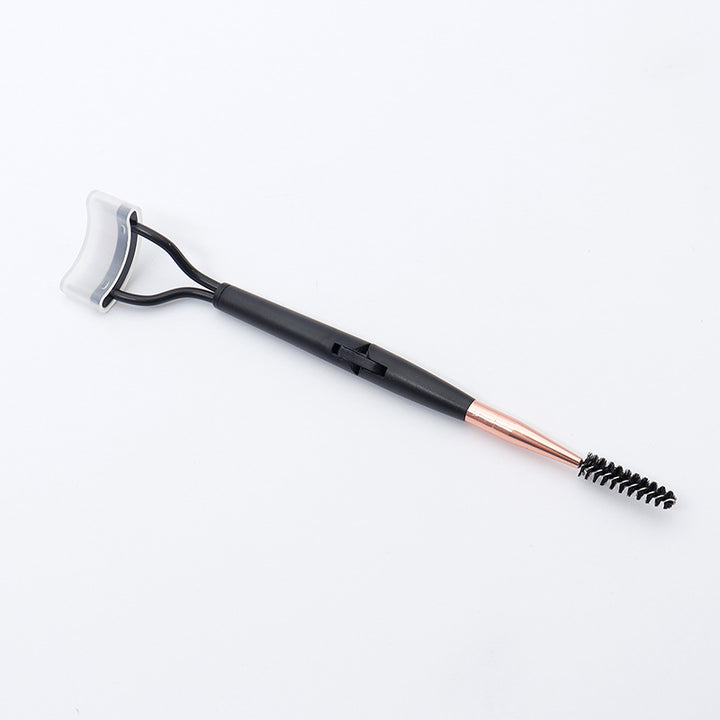 Foldable Steel Teeth Eyelash Brush