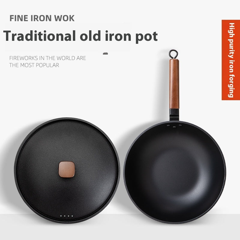 Latest Hot Internet Celebrity Refined Iron Wok In Stock First