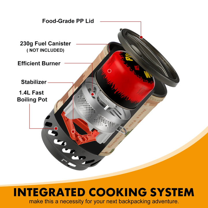 Portable Backpacking Stove