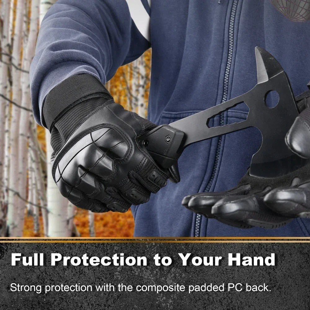 Touch Screen Tactical Full Finger Gloves