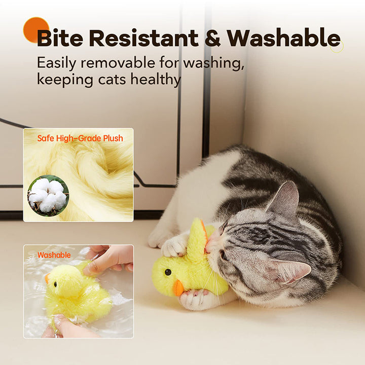 Interactive Plush Duck Toy