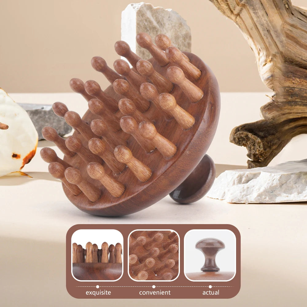 Wooden Massage Comb