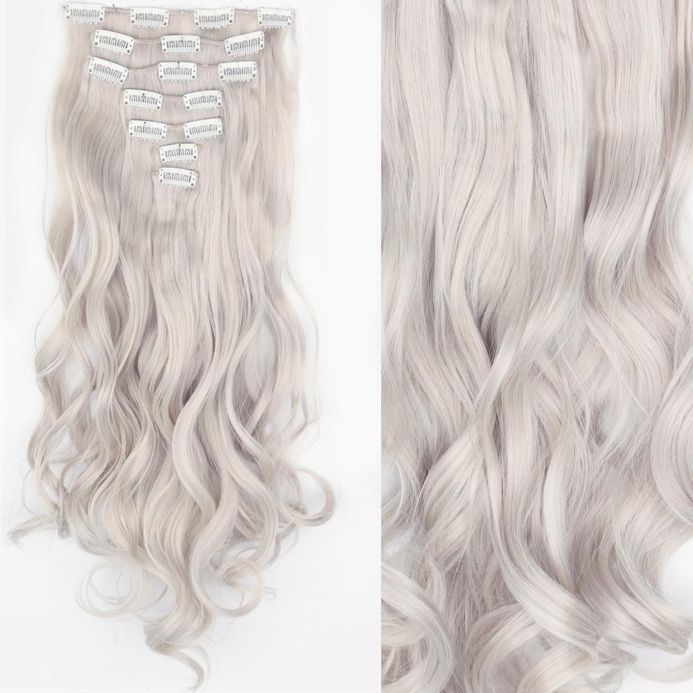 Long Wavy Ombre Clip-In Hair Extensions