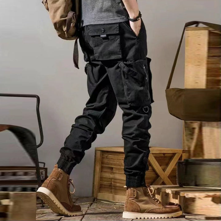 American Workwear Pants Men's Straight Functional Outdoor Tactics Casual Pants