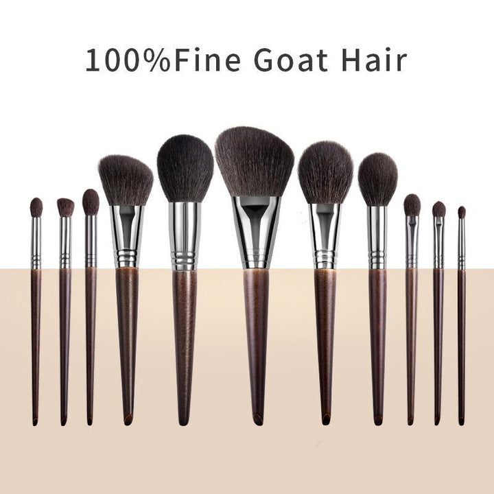 24-Piece Goat Hair Makeup Brush Set