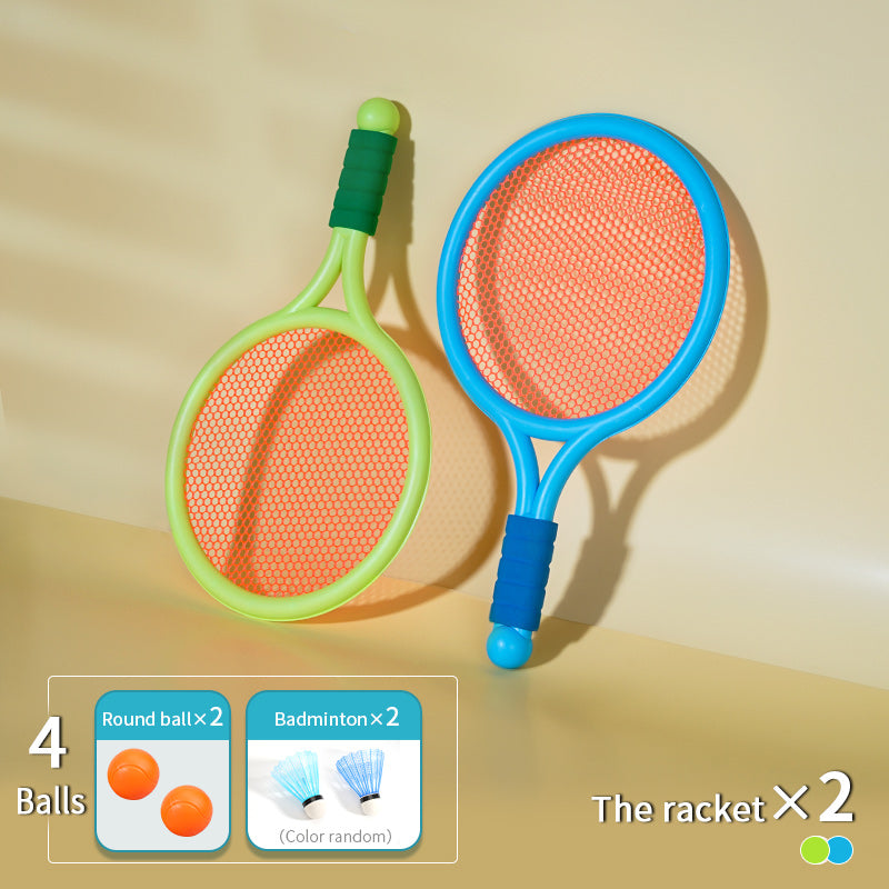 Kids Badminton and Tennis Racket Set