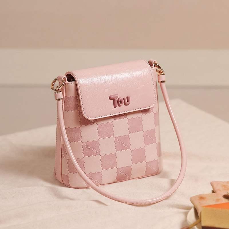 Sweet Biscuit Pattern Crossbody Shoulder Bag