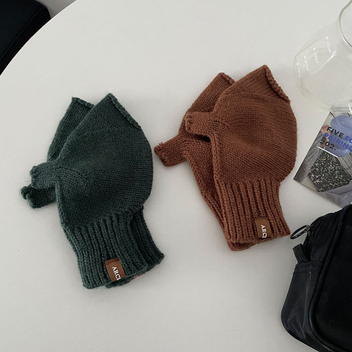 Touch Screen Wool Keep Warm Knitted Gloves