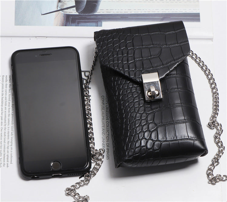 New Fashion All-match Pattern PU Leather Belt Bag