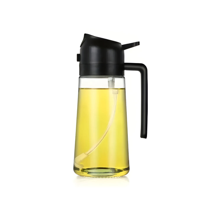 2-in-1 Glass Oil Sprayer Bottle