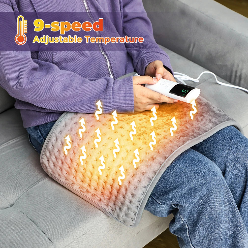 Electric Heating Pad for Abdomen, Back, and Waist – Multifunctional Warmth for Winter Relief