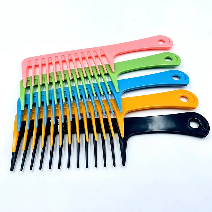 Heat Resistant Wide Tooth Comb for Smooth, Curly Hair