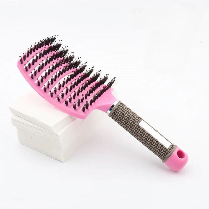 Curved Bristle Massage Comb