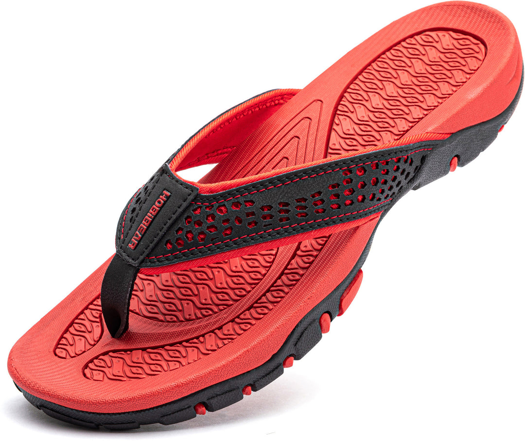 Men's Sports Flip-flops Comfort And Casual Flip-flops Outdoor With Summer Beach