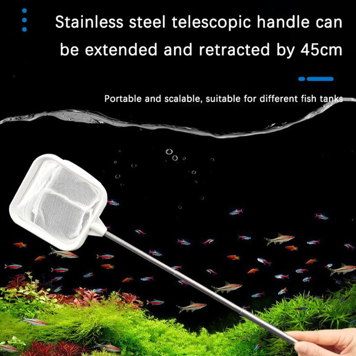 Stainless Steel Telescopic Aquarium & Fishing Net