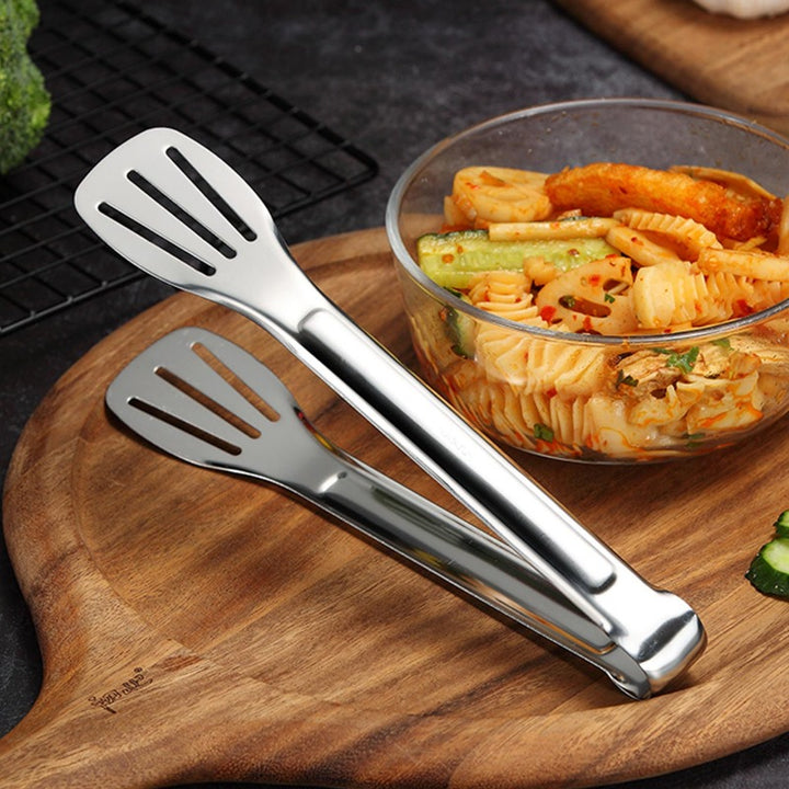 304 Stainless Steel BBQ Food Tongs