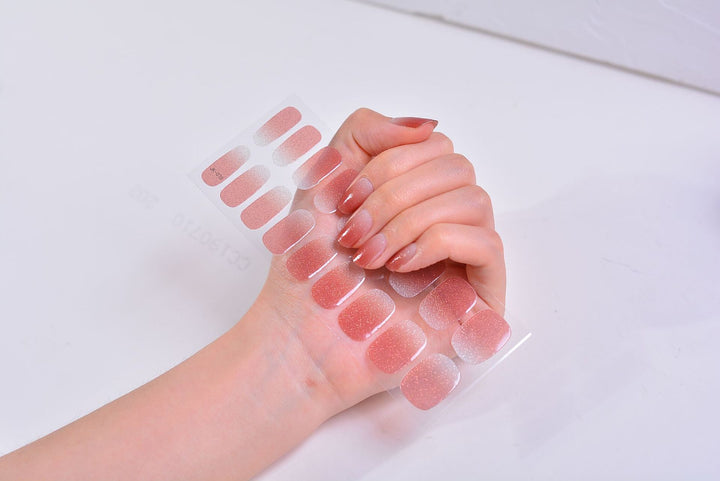 Gel Nail Stickers Bronzing 3D Nail Sticker