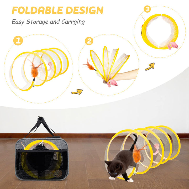 Collapsible Cat Tunnel