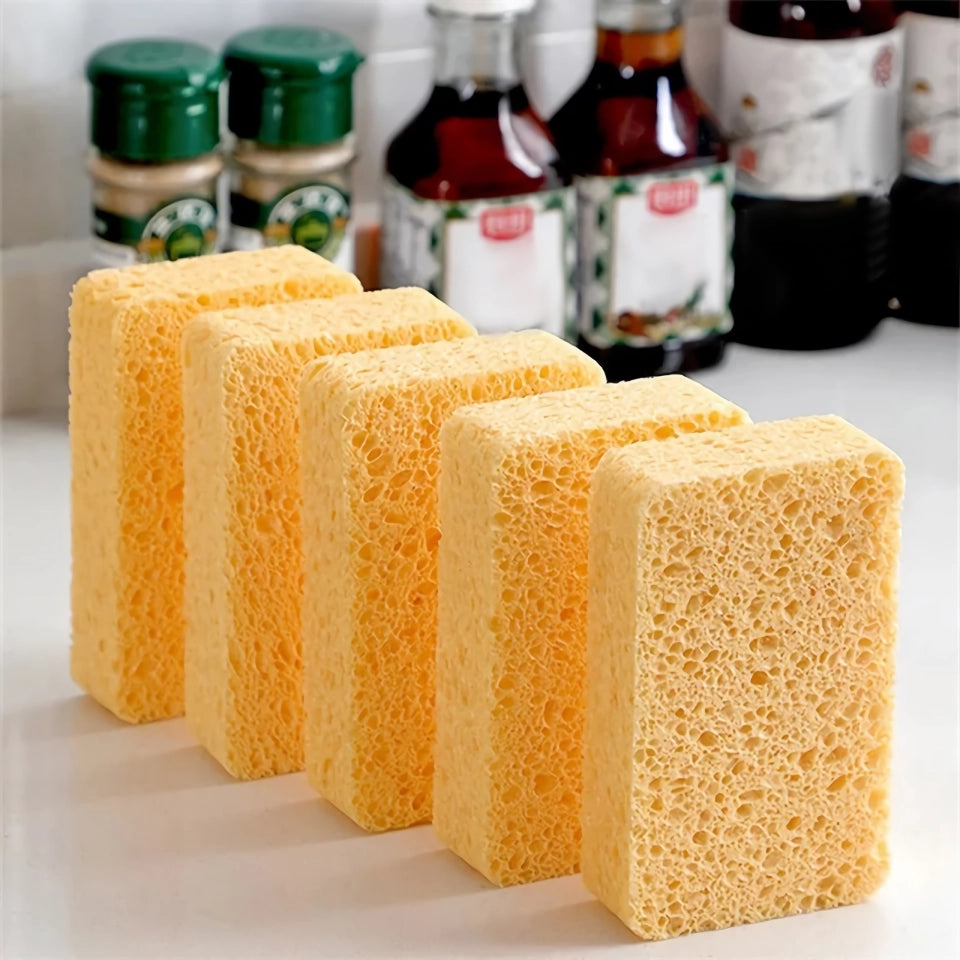 Magic Melamine Sponge for Dishes and Cooktop – Wood Pulp Eraser for Rust, Grease, and Stubborn Stains