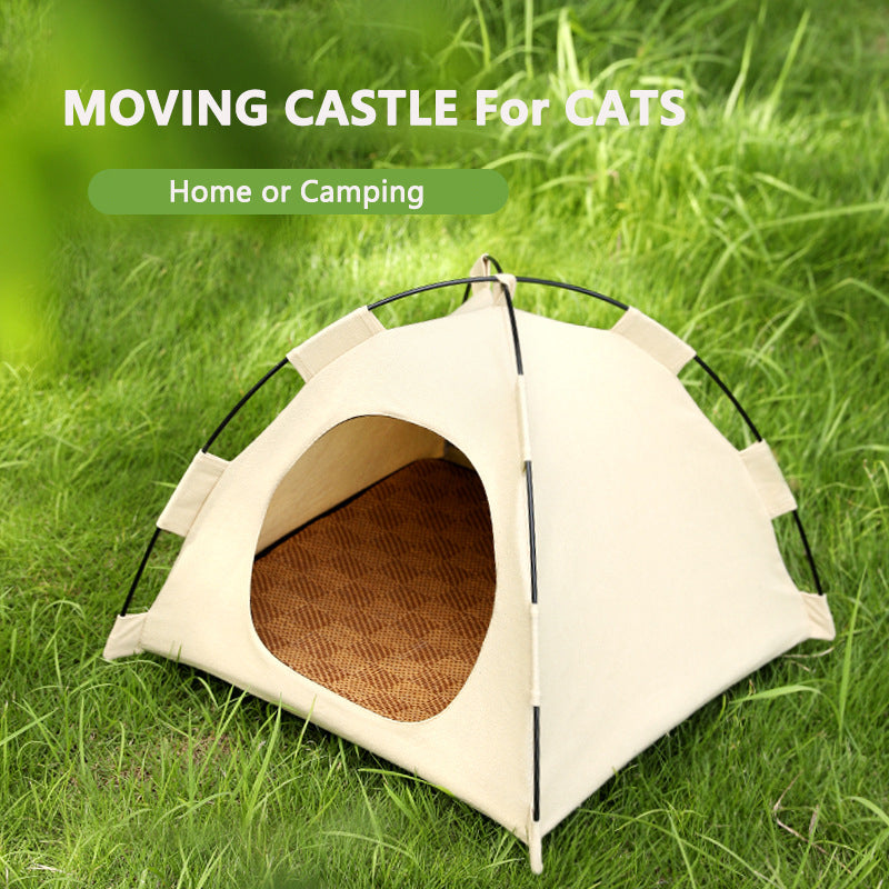 Waterproof Cat Tent Bed | Portable & Detachable Pet House for Cats and Small Dogs