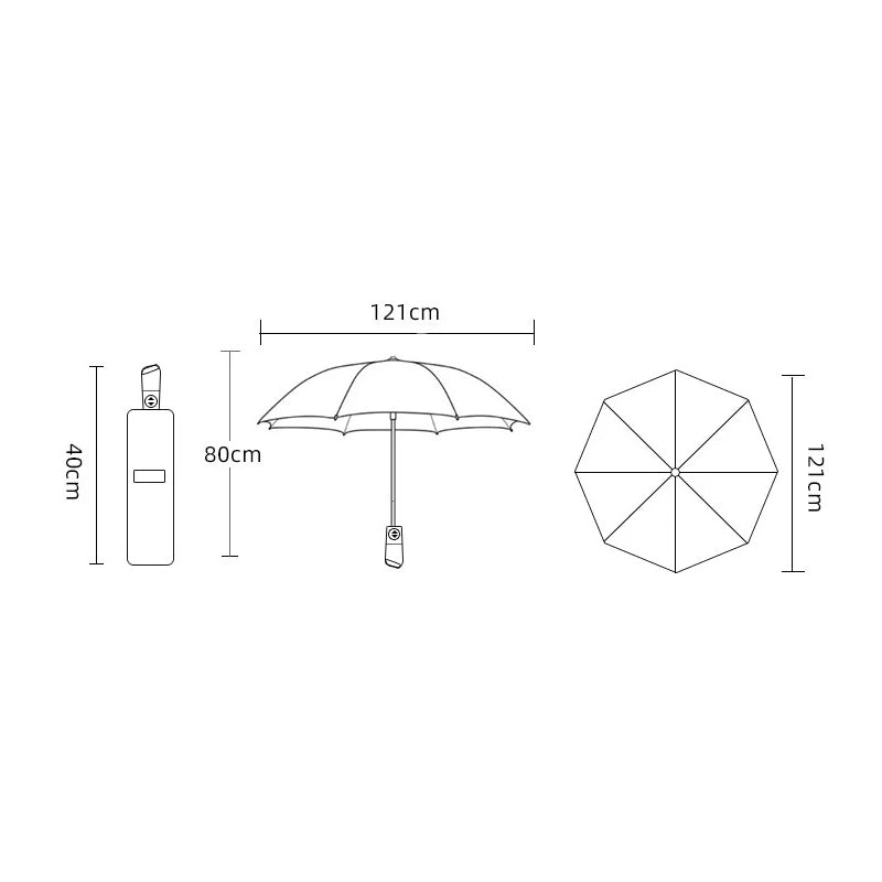 Fully Automatic Windproof Large Umbrella