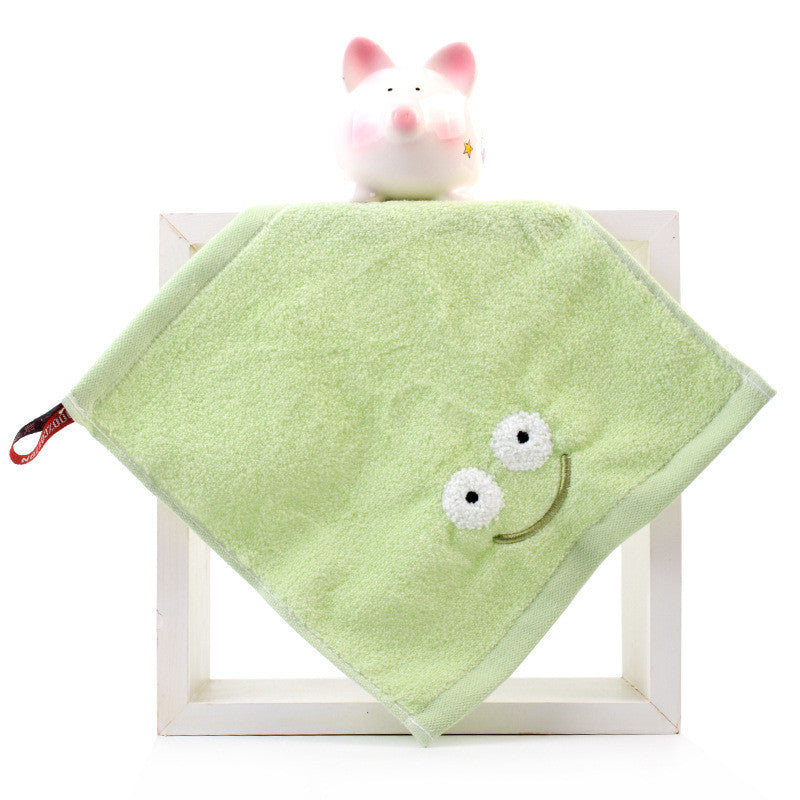 Cartoon Panda Jacquard Cotton Baby Face Towel