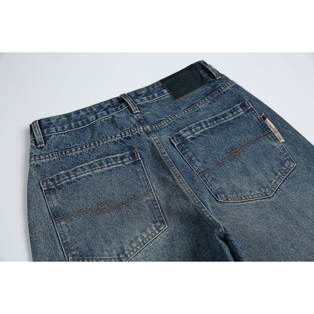 Autumn New Retro Loose Jeans