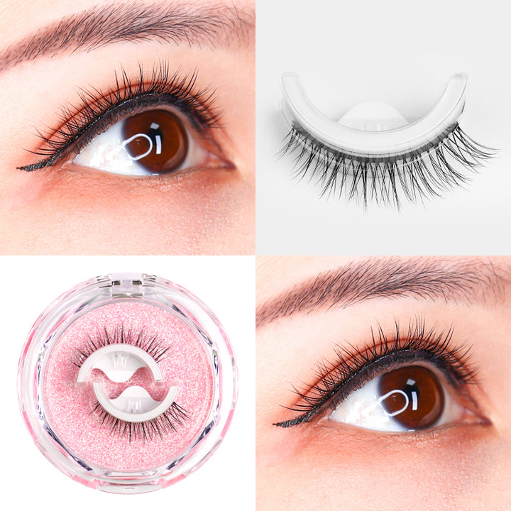 Reusable Self-Adhesive Faux Mink Eyelashes