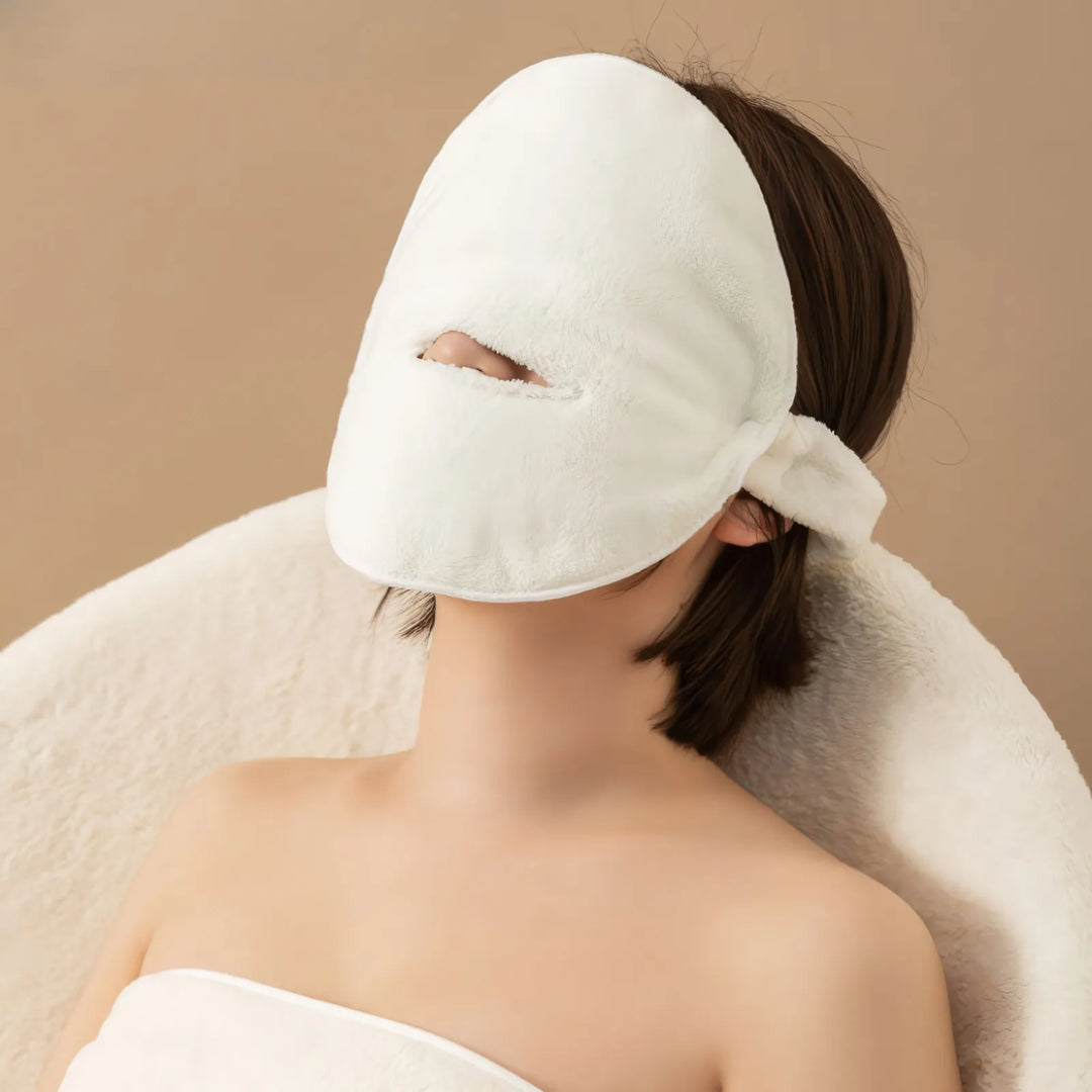 Hot Compress Facial Towel Mask for Moisturizing and Skin Care