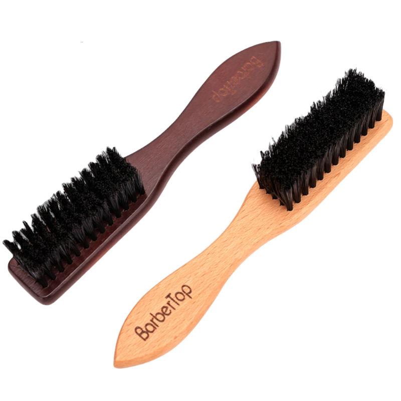 Wooden Handle Beard Brush