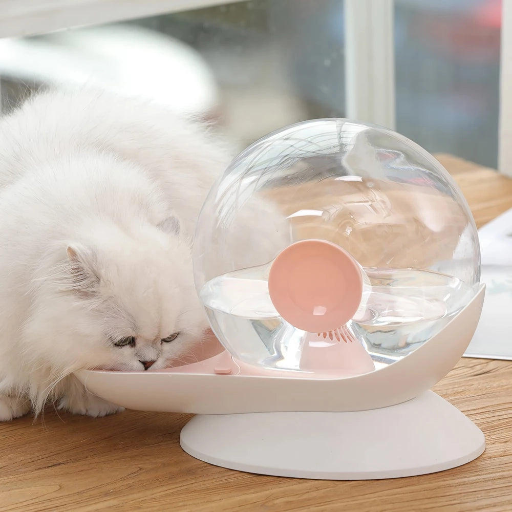 2.8L Snail Shaped Automatic Pet Water Fountain for Cats and Dogs